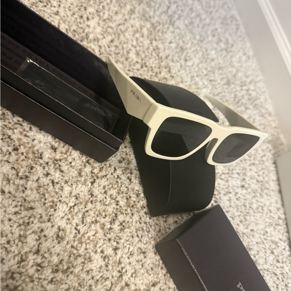 Prada Ivory Sunglasses